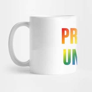 Rainbow Proud Uncle LGBTQ Pride Mug